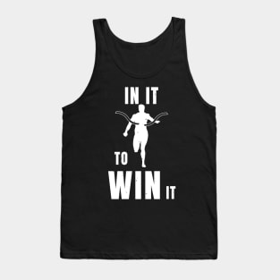 Sprinter In It To Win It Athlete Gift Tank Top